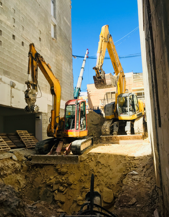 Construction machinery malta